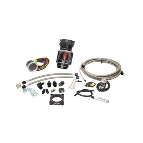 Snow Performance 13-18 Ford Focus ST Stg 2 Boost Cooler Water Inj Kit (SS Braided Line/4AN) w/o Tank thumbnail 4