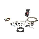 Snow Performance 2014+ GM Truck Stg 2 Bst Cooler F/I Water Inj. Kit (SS Braided Line/4AN) w/o Tank thumbnail 4
