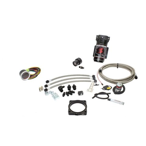 Snow Performance 08+ Charger Stg 2 Boost Cooler F/I Water Injection Kit (SS Brded Line/4AN) w/o Tank thumbnail 2