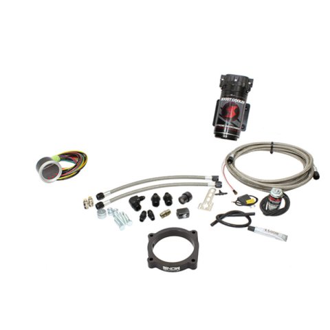 Snow Performance Stg 2 Bst Cooler Challenger Hellcat Water Inj Kit (SS Brded Line/4AN Fit) w/o Tank thumbnail 1