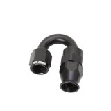 Snow -6AN 180 Degree PTFE Hose End (Black) thumbnail 1