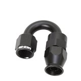 Snow -6AN 180 Degree PTFE Hose End (Black) thumbnail 3