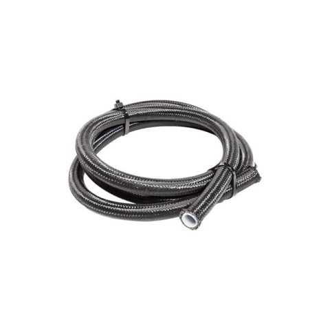 Snow 6AN Braided Stainless PTFE Hose - 5ft (Black) thumbnail 2