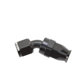 Snow -8AN 45 Degree PTFE Hose End (Black) thumbnail 1