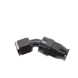 Snow -8AN 45 Degree PTFE Hose End (Black) thumbnail 2