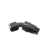 Snow -8AN 45 Degree PTFE Hose End (Black) thumbnail 3