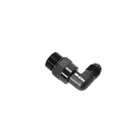Snow -8 ORB to -6AN 90 Degree Swivel Fitting (Black) thumbnail 1