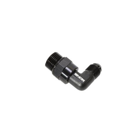 Snow -8 ORB to -6AN 90 Degree Swivel Fitting (Black) thumbnail 2