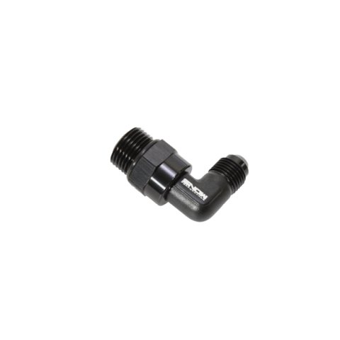 Snow -8 ORB to -6AN 90 Degree Swivel Fitting (Black) thumbnail 3
