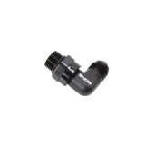 Snow -8 ORB to -8AN 90 Degree Swivel Fitting (Black) thumbnail 1