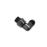 Snow -8 ORB to -8AN 90 Degree Swivel Fitting (Black) thumbnail 3
