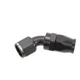 Snow -10AN 45 Degree PTFE Hose End (Black) thumbnail 2