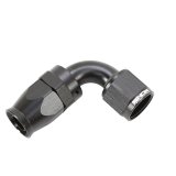 Snow -10AN 90 Degree PTFE Hose End (Black) thumbnail 1