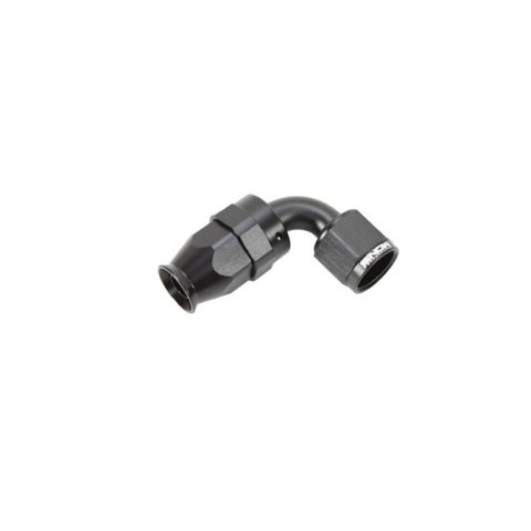 Snow -8AN 90 Degree PTFE Hose End (Black) thumbnail 1