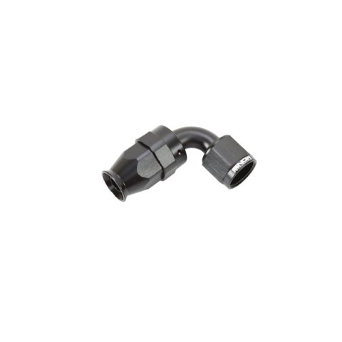 Snow -8AN 90 Degree PTFE Hose End (Black) thumbnail 2