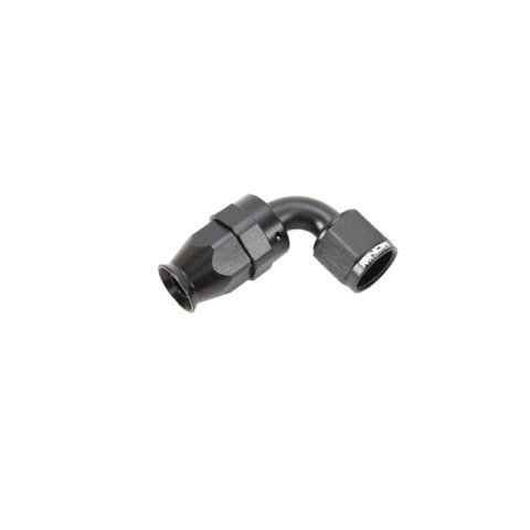 Snow -8AN 90 Degree PTFE Hose End (Black) thumbnail 3