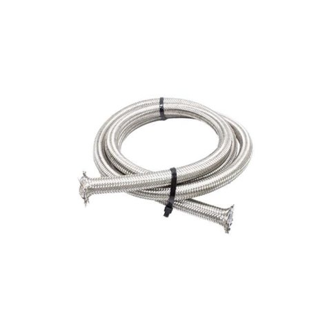Snow 10AN Braided Stainless PTFE Hose - 5ft thumbnail 1