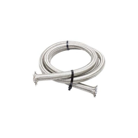 Snow 10AN Braided Stainless PTFE Hose - 5ft thumbnail 2