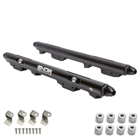 Snow L92 60mm Injector Height Billet Fuel Rail Kit thumbnail 2