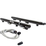 Snow 2005+ Hemi 5.7L/6.1L Factory Hookup Billet Fuel Rail Kit thumbnail 1