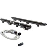 Snow 2005+ Hemi 5.7L/6.1L Factory Hookup Billet Fuel Rail Kit thumbnail 2