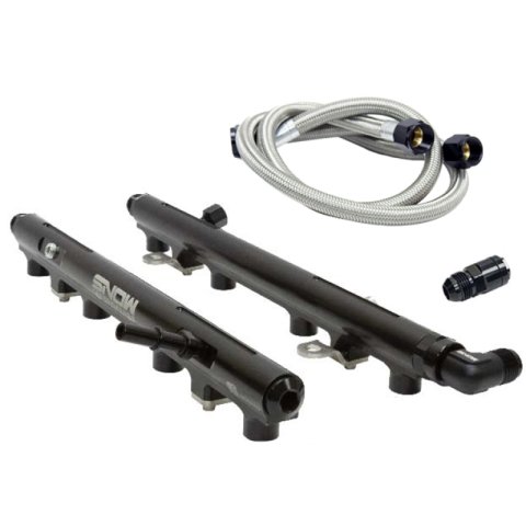 Snow 2018+ Ford Coyote Factory Hookup Fuel Rail Kit (Pair) thumbnail 3