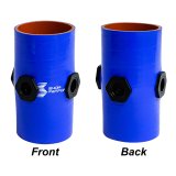 Snow Performance 6in Water Methanol Boot w/Nozzle Holders Installed thumbnail 1