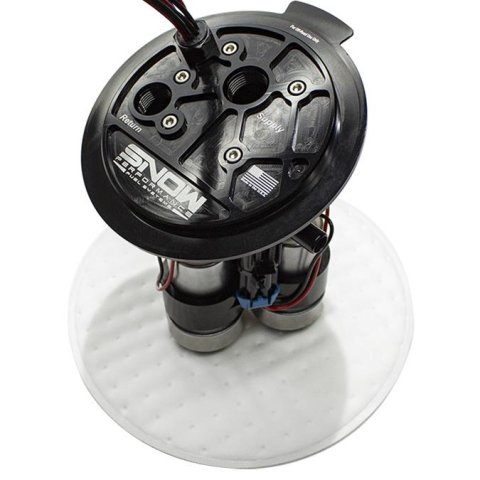 Snow 2015+ Dodge Hellcat/Demon/Redeye High Output Fuel Hat - Triple Pump thumbnail 1