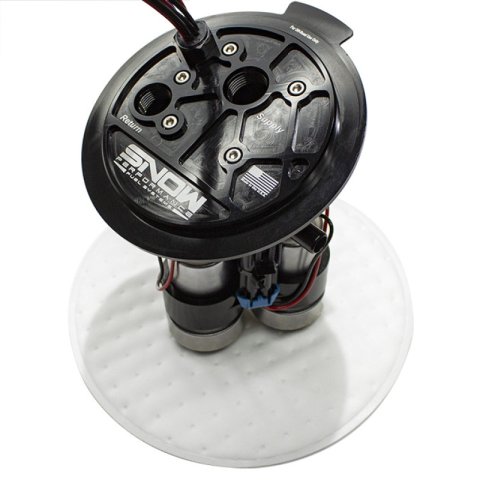 Snow 2015+ Dodge Hellcat/Demon/Redeye High Output Fuel Hat - Triple Pump thumbnail 2