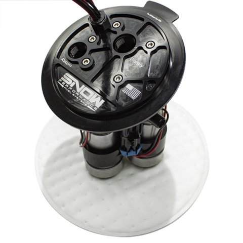 Snow 2015+ Dodge Hellcat/Demon/Redeye High Output Fuel Hat - Triple Pump thumbnail 3