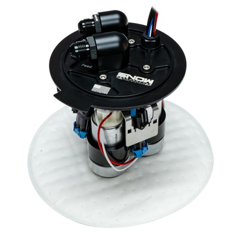 Snow Performance Chevrolet Camaro 5th Gen/Cadillac CTS-V 2nd Gen Xtreme Version Fuel Hat (3 Pump) thumbnail 2