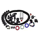 Snow Performance Supplemental Fuel System (Black Nylon Braided Stainless Line) thumbnail 1