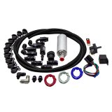Snow Performance Supplemental Fuel System (Black Nylon Braided Stainless Line) thumbnail 2