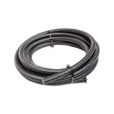 Snow Performance 12 Black Nylon Braided Stainless PTFE Hose - 15ft thumbnail 1
