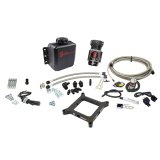 Snow Performance 4150 Flange Gas Stage 1 Naturally Aspirated Water Inj Kit (SS Braided 4AN Fittings) thumbnail 2