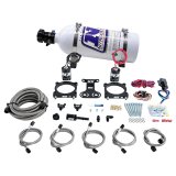 Nitrous Express 2024+ Ford Mustang 5.0L Dual Throttle Body Plate System w/5lb Bottle thumbnail 1