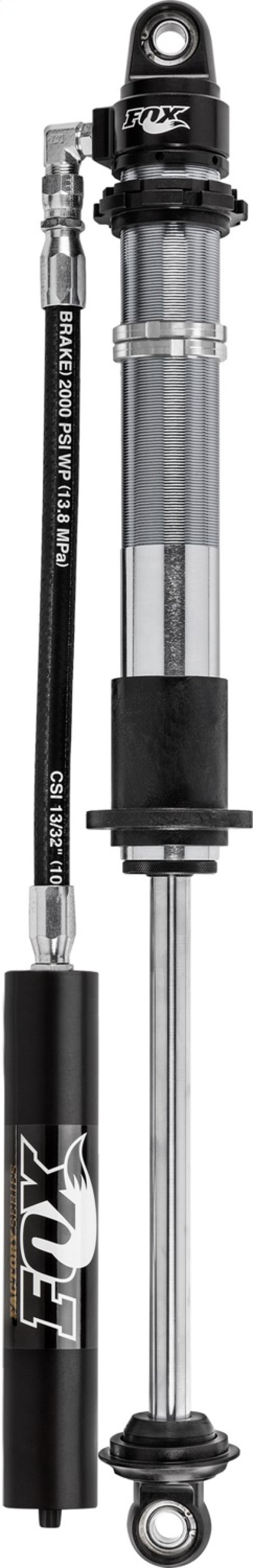 Fox 2.0 Factory Series 12in. Rotating R/R Coilover 7/8in. Shaft (Custom Valv.) w/-10 Heims - Blk thumbnail 2