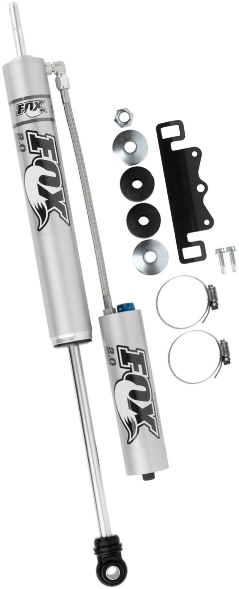 Fox 05+ Ford SD 2.0 Perf Series 10.1in Smooth Body R/R Front Shock CD Adj. (Alum) / 4-5in Lift thumbnail 2
