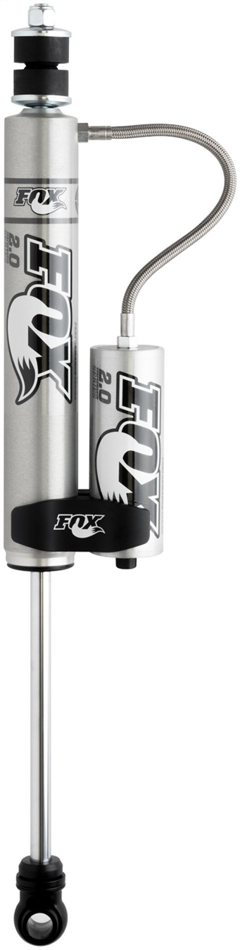 Fox 01-10 Chevy HD 2.0 Perf Series 5.1in. Smooth Body Remote Res. Front Shock / 0-1in. Lift - Alum. thumbnail 7