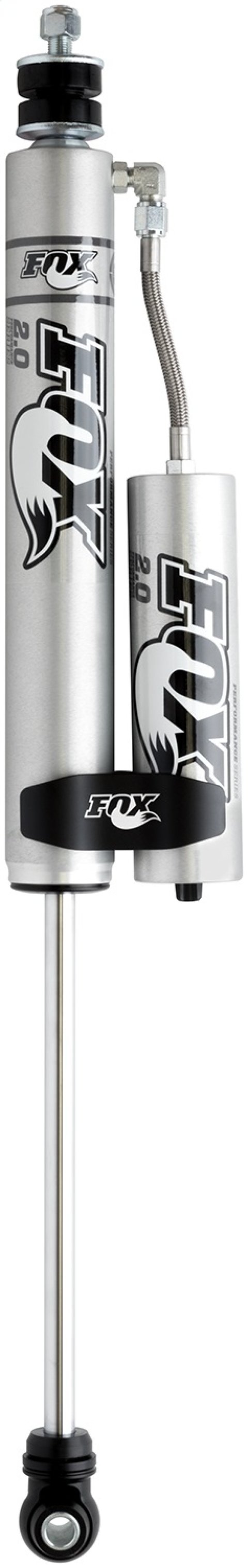 Fox 05+ Ford SD 2.0 Performance Series 8.6in. Smooth Body Remote Res. Front Shock / 0-1.5in. Lift thumbnail 1
