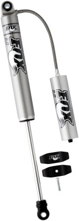 Fox 99+ Chevy HD 2.0 Performance Series 10.6in. Smooth Body Remote Res. Rear Shock / 0-1in. Lift thumbnail 2