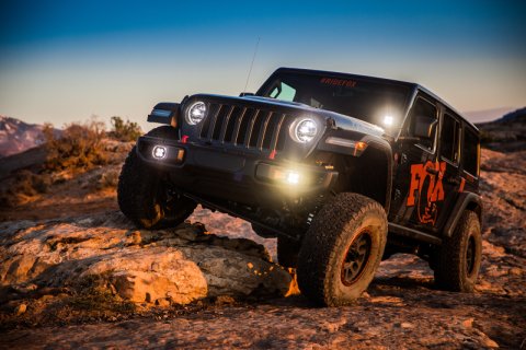 Fox 18-Up Jeep JL / 20-Up Gladiator 2.0 Factory Series Gen2 2.0in. Trvl 10in Ext Front Bump Stop IFP thumbnail 6