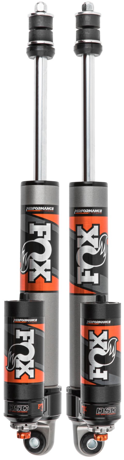 Fox 14-22 Ram 2500 4WD 2-3.5in Lift Rear Performance Elite Series 2.5 Reservoir Shocks - Adjustable thumbnail 1