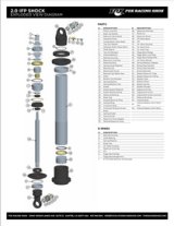 Fox Mount Pin Steering Stabilizer M14-1.5 1/2-20 Unf 5.200 TLG 4140 Steel Zinc thumbnail 2