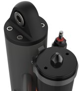 Fox 4.0 Factory Race Shaft 5-Tube External Bypass 18in Piggyback Shock - Right thumbnail 2