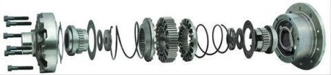 Eaton Detroit Locker Differential 31 Spline 1.32in Axle Shaft Diameter 2.76-4.56 Ratio Rear 9.25in thumbnail 1