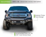 DV8 Offroad 2018+ Ford F-150 Front Bumper w/ Light Holes thumbnail 4