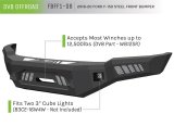 DV8 Offroad 2018+ Ford F-150 Front Bumper w/ Light Holes thumbnail 5