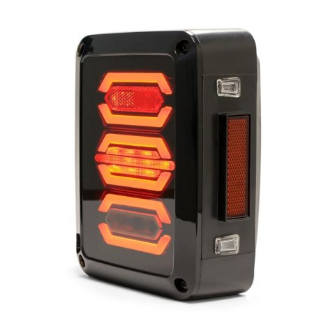 DV8 Offroad 07-18 Jeep Wrangler JK Octagon LED Tail Light thumbnail 7