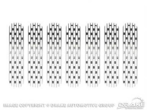 DV8 Offroad 2007-2018 Jeep JK Polished Grille Inserts thumbnail 4